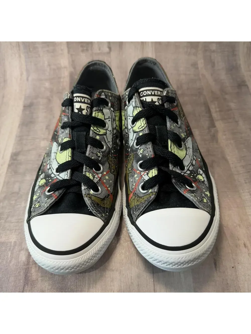 Converse Chuck Taylor All Star Interstellar Dinos Shoes Youth 2 Dinosaur UFOs